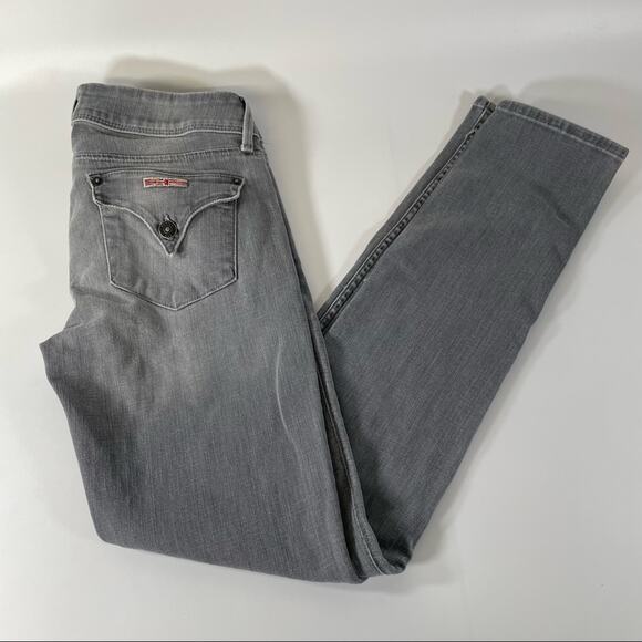 Hudson gray skinny jeans size 27 - Picture 2 of 14